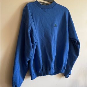 Lacoste Royal Blue Crewneck Sweatshirt